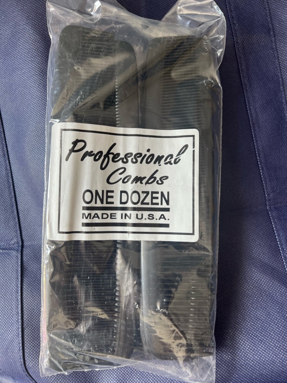 12 Pack- 9" Large Dressing Professional Hair Comb SET -Styling Essentials Coarse